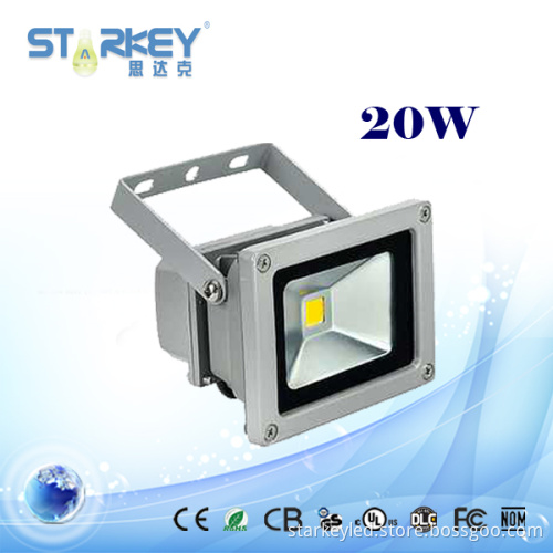 20W IP65 LED Flood Light with Epistar Chip and EMC Driver